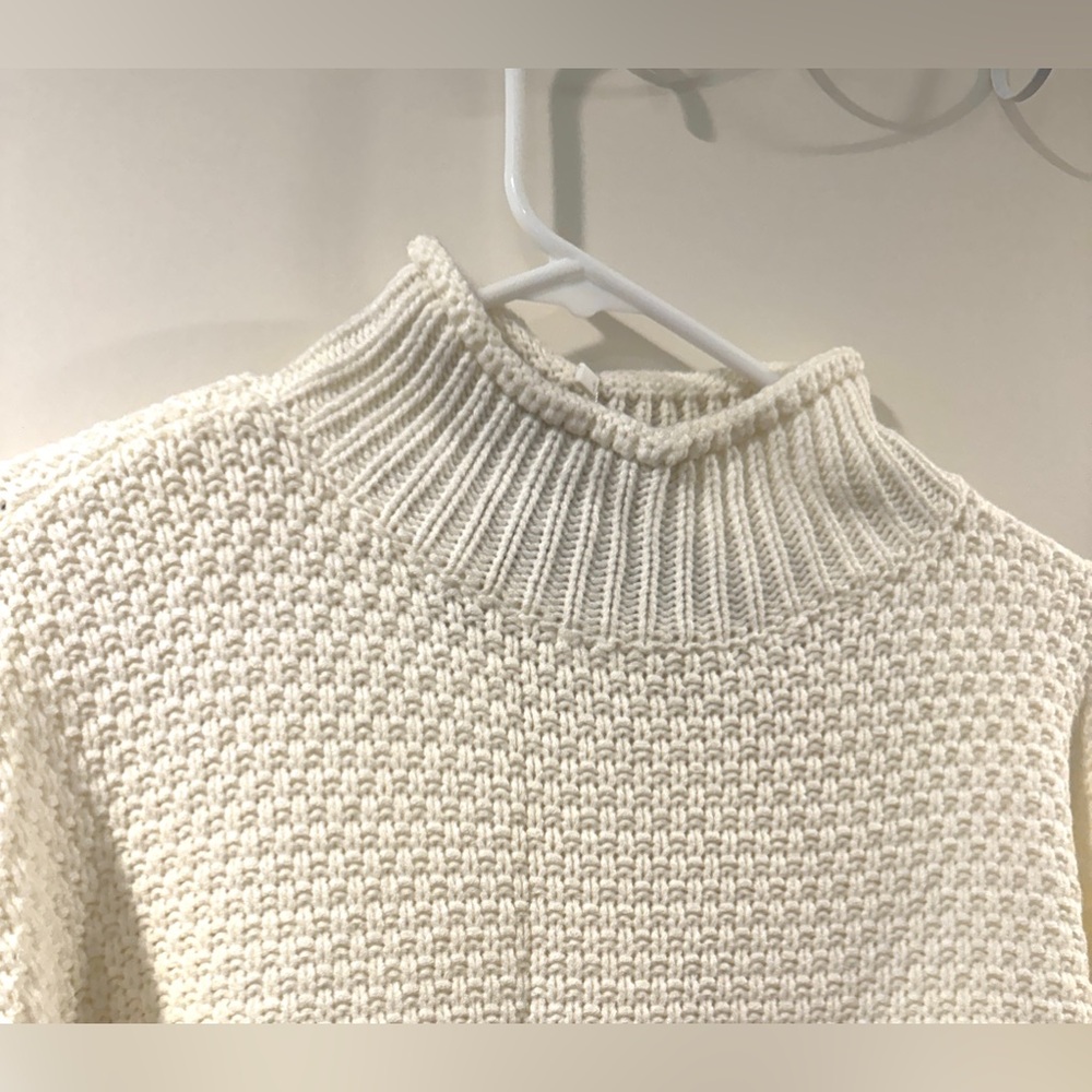 🧣👑ZESICA Turtleneck Batwing Sleeve Loose Oversized Chunky Knitted Pullover👑🧣 - Picture 11 of 14